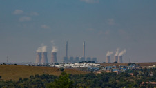 Coal-fired power plant in South Africa